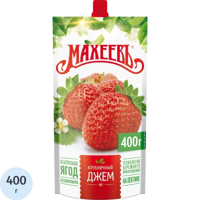 Джем Махеевъ клубничный, 400г