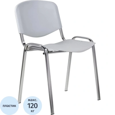 Стул БМФ Easy Chair Rio(ИЗО) хром, пластик серый