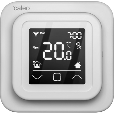 Терморегулятор CALEO C927 Wi-Fi - это встраиваемый цифровой программируемый регулятор температуры теплого пола и других