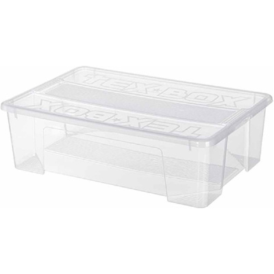 Ящик Restola п/п TEX BOX 570x380x170 28л. цв. прозрачный