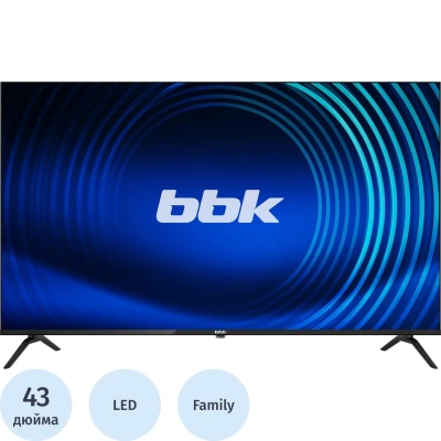 Телевизор BBK 43LEX-7131/FTS2C, FHD, смарт (Android)
