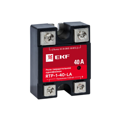 Однофазное твердотельное реле EKF RTP-40-LA PROxima rtp-1-40-la