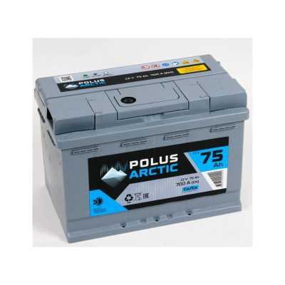 Аккумулятор POLUS ARCTIC 6СТ-75.0 PA75.0