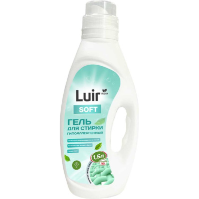 Гель для стирки Luir Gel гипоаллергенный, 1,5 л