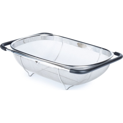 Корзина Attribute STEEL TOUCH в раковину 34x24 см AGS134