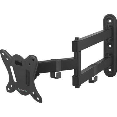 Наклонно-поворотный кронштейн для телевизора 10-32 ONKRON Black