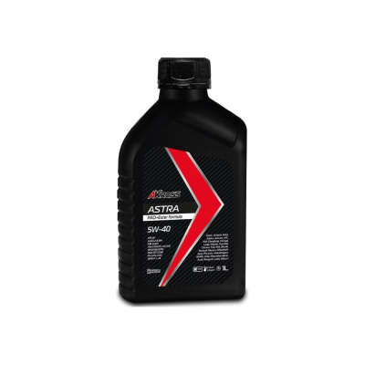 Моторное синтетические масло AKross Astra 5W-40 API SP ACEA А3/В4 PAO+Ester