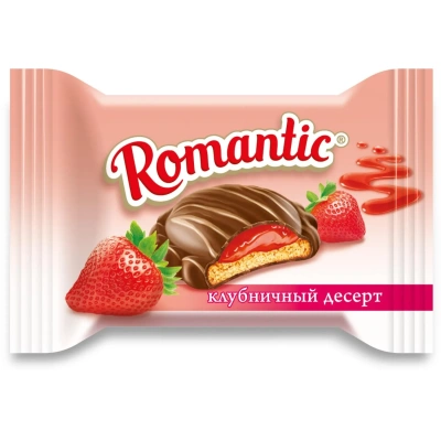 Конфеты Romantica клубничный десерт, 1кг