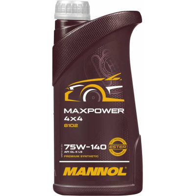 Синтетическое трансмиссионное масло MANNOL MAXPOWER 4x4