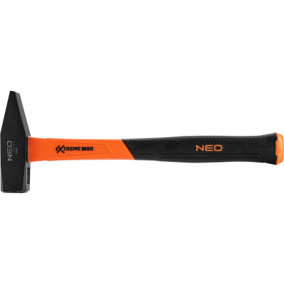 Столярный молоток NEO Tools 800 г, рукоятка из стекловолокна