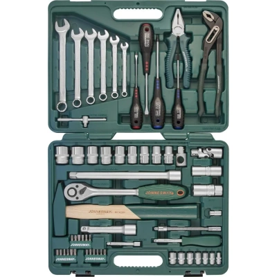 Универсальный набор торцевых головок 1/4"DR 6-13 мм и 1/2"DR 12-24 мм Jonnesway