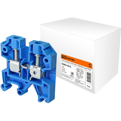 Наборный зажим TDM ELECTRIC зни-70мм2 (jxb250а) синий