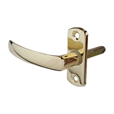 Ручка завертка оконная Крепстор Р-1 золото, Пакет 2 шт.