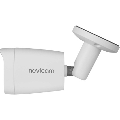 Камера видеонаблюдения IP цилиндрическая Novicam BASIC 53 1/2.8 CMOS SONY IMX 335, 5 Мп 25 к/с, 2.8мм, IP67, ИК 30 м