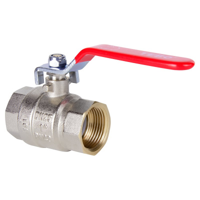 Кран шаровой полный проход TEBO ВН/ВН 3/4" ручка T-КШ.101.34.КР.CN
