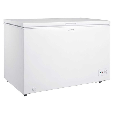 Морозильный ларь Centek 359 л, 1255x745x825 мм, пластиковое внутреннее покрытие, 2 в 1, 3 корзины, A+