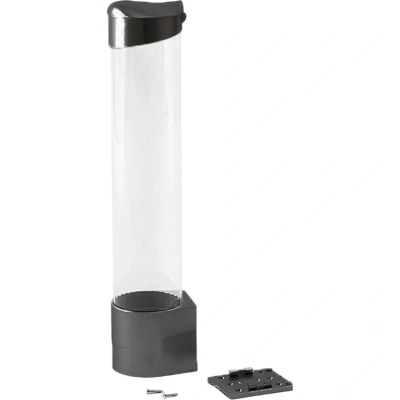 Держатель для стаканов на шурупах черный