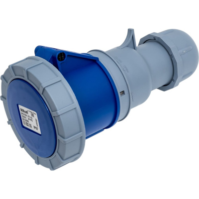 Розетка переносная Dekraft РП-103, 2Р+PE, 32 A, 220 B, IP67