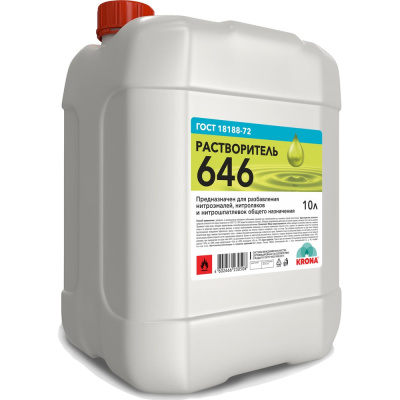 Растворитель 646 KRONA 10 л