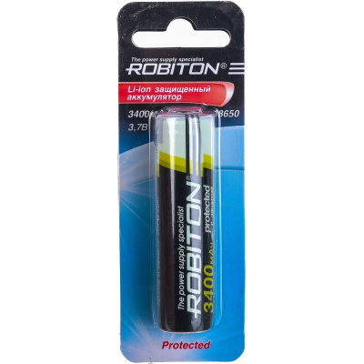 Аккумулятор Robiton 3.4/Li18650 /NCR18650B/ 13485 BL1