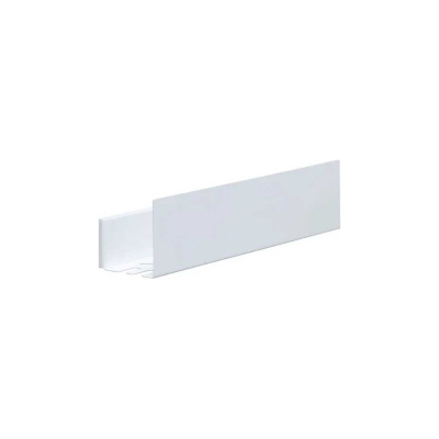 Полка Aquanet Магнум Н 500x120x100, с крючками, белый матовый