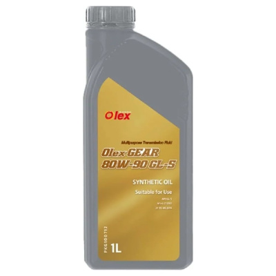Трансмиссионное масло OLEX 1 л., GEAR 80W-90 GL-5 ( =PKG100712 )