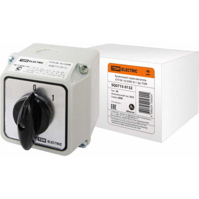 Кулачковый переключатель КПУ38-16/2098 TDM ELECTRIC