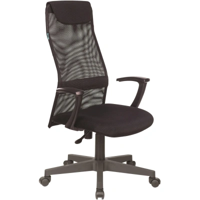 Кресло VB_БЮРОКРАТ KB-8 Black черный TW-01 TW-11 сетка