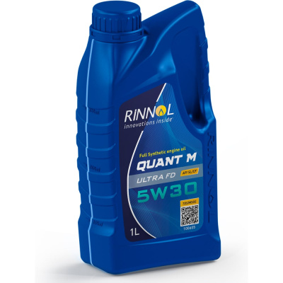 Моторное масло RINNOL QUANT М ULTRA FD синтетическое, 5W-30, 1 л
