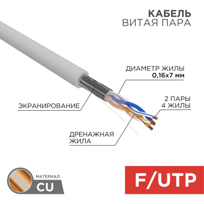 Кабель витая пара REXANT