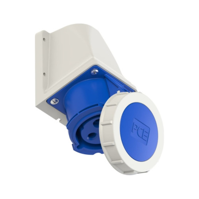 Настенная розетка PCE 32А 230V 1P+N+E IP67