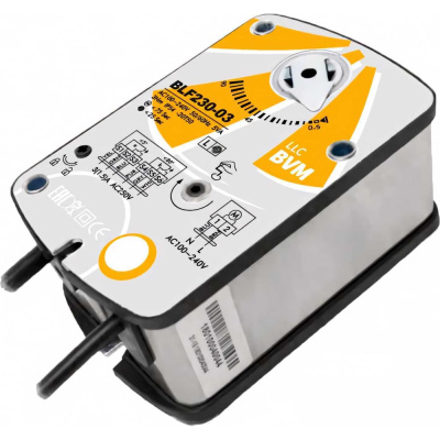 Электропривод для противопожарных клапанов BVM BLF230-03