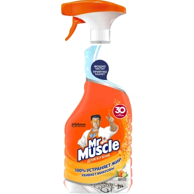 Средство для мытья и чистки кухонных поверхностей Mr Muscle "Энергия Цитруса" МИСТЕР МУСКУЛ