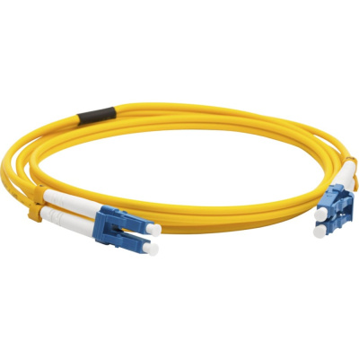 Патч-корд оптический LANMASTER LSZH, дуплексный, LC/UPC-LC/UPC, SM OS2, 2 мм, 40 м