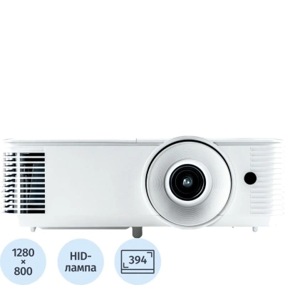 Проектор Exell EXD201W, 3800 lm, 1280x800, 30000:1, HDMI, VGA