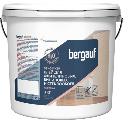 Клей для стеклообоев и стеклохолста акриловый Deko Fixer Bergauf
