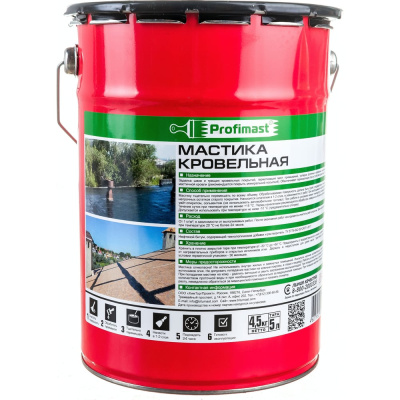 Кровельная мастика Profimast 5 л / 4,5 кг
