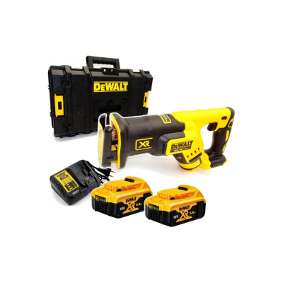 Сабельная пила DeWalt DCS367 бесщеточный мотор в комплекте с двумя аккумуляторами и быстро зарядным устройством в