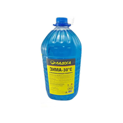 Стеклоомывающая жидкость ЛАДОГА -30 (Канистра 5л) LAH_SJ 30 5