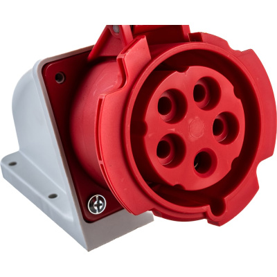 Настенная розетка PCE 32А 400V 3P+N+E IP67
