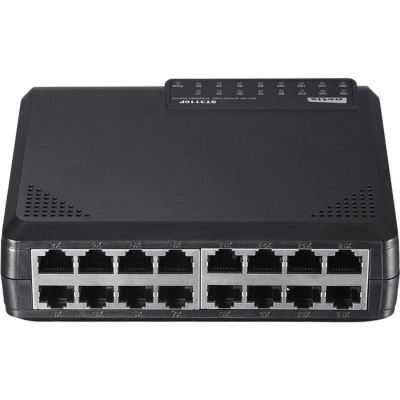 Коммутатор Netis ST3116P неуправляемый, 16-портовый, 100 Мбит/с