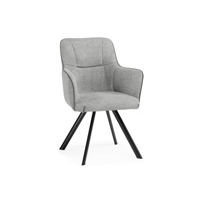 Стул на металлокаркасе Woodville Elis gray/dark gray/black