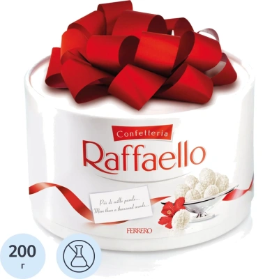 Конфеты Raffaello 200г, торт