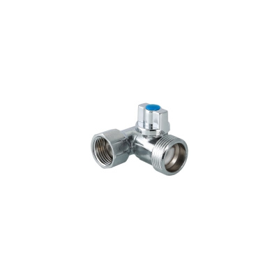 Шаровой кран для подключения сантехнических приборов 1/2х3/4х1/2 Valtec