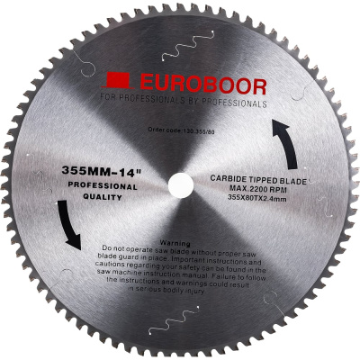 Диск пильный TCT Euroboor