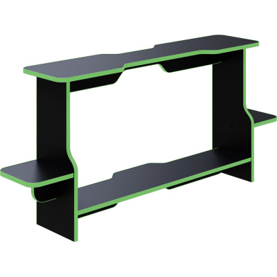Подставка для стола VMMGAME LEVEL BLACK GREEN LVL-1BGN