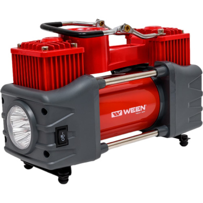 Компрессор автомобильный WEEN Profi-1004, 50 л/мин, с сумкой 172-1004