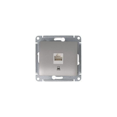 Одноместный механизм компьютерной розетки Systeme Electric GLOSSA GSL001281K