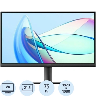 Монитор Xiaomi A22i (ELA5230EU) 21.45/FHD/VA/75Hz/250cd/6ms/HDMI/VGA