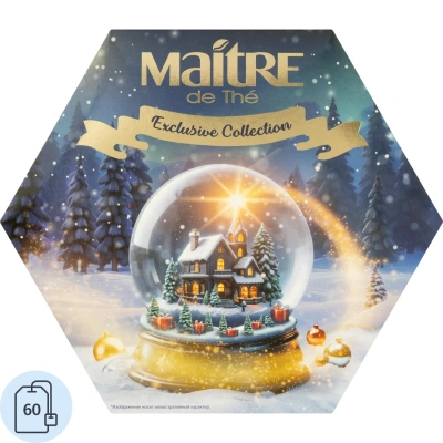 Чай набор EXCLUSIVE COLLECTION Maitre в пакетиках 60пакx2г